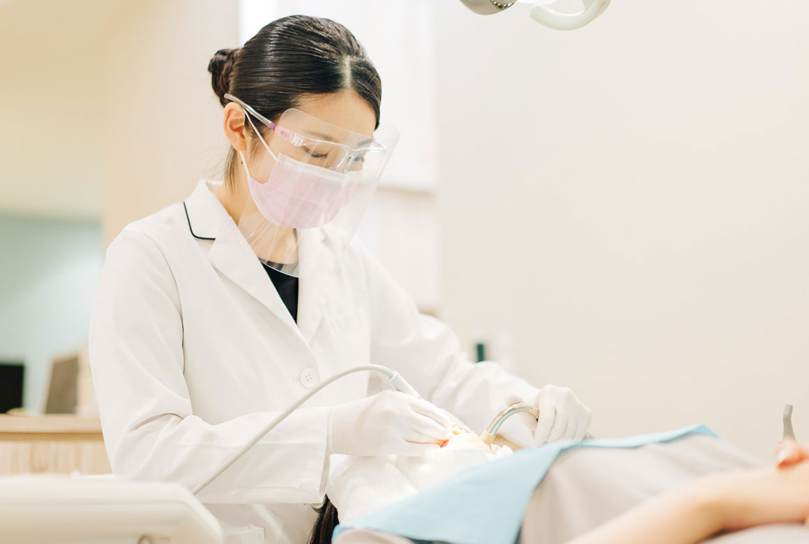 STEP01　歯科衛生士による歯周精密検査